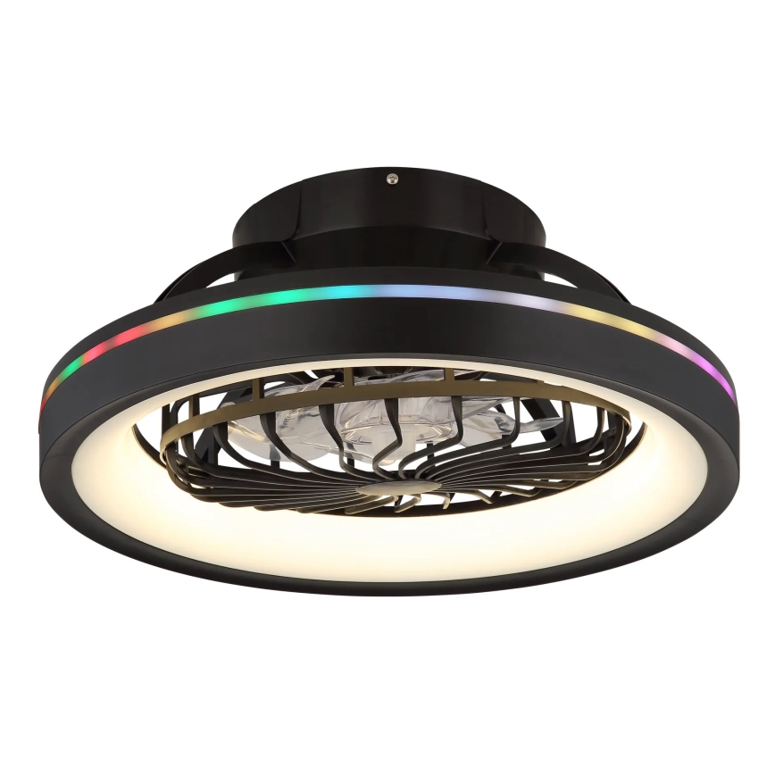 Globo - LED RGB Hämardatav lae ventilaator LED/40W/230V 2700-6500K + kaugjuhtimispult