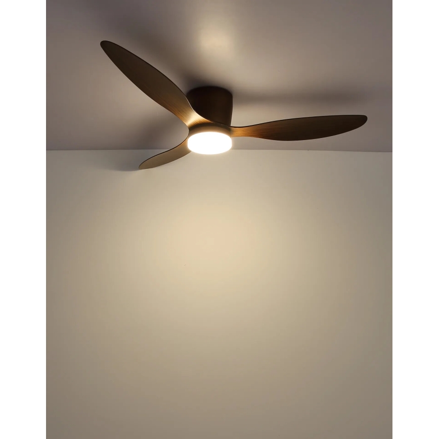Globo - LED reguleeritav laeventilaator LED/20W/230V 3000-6500K + kaugjuhtimispult