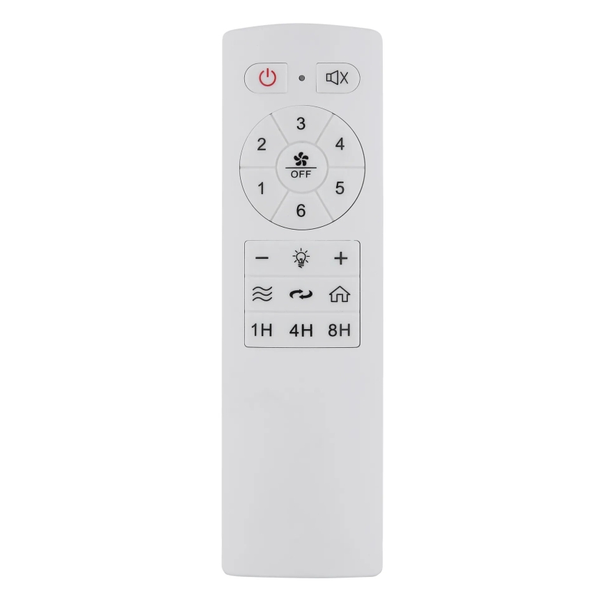 Globo - LED reguleeritav laeventilaator LED/20W/230V 3000-6500K + kaugjuhtimispult