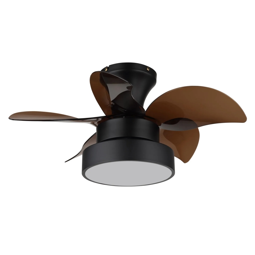 Globo - hämardatav LED-laeventilaator LED/22W/230V 3000/4500/6000K pruun + kaugjuhtimispult
