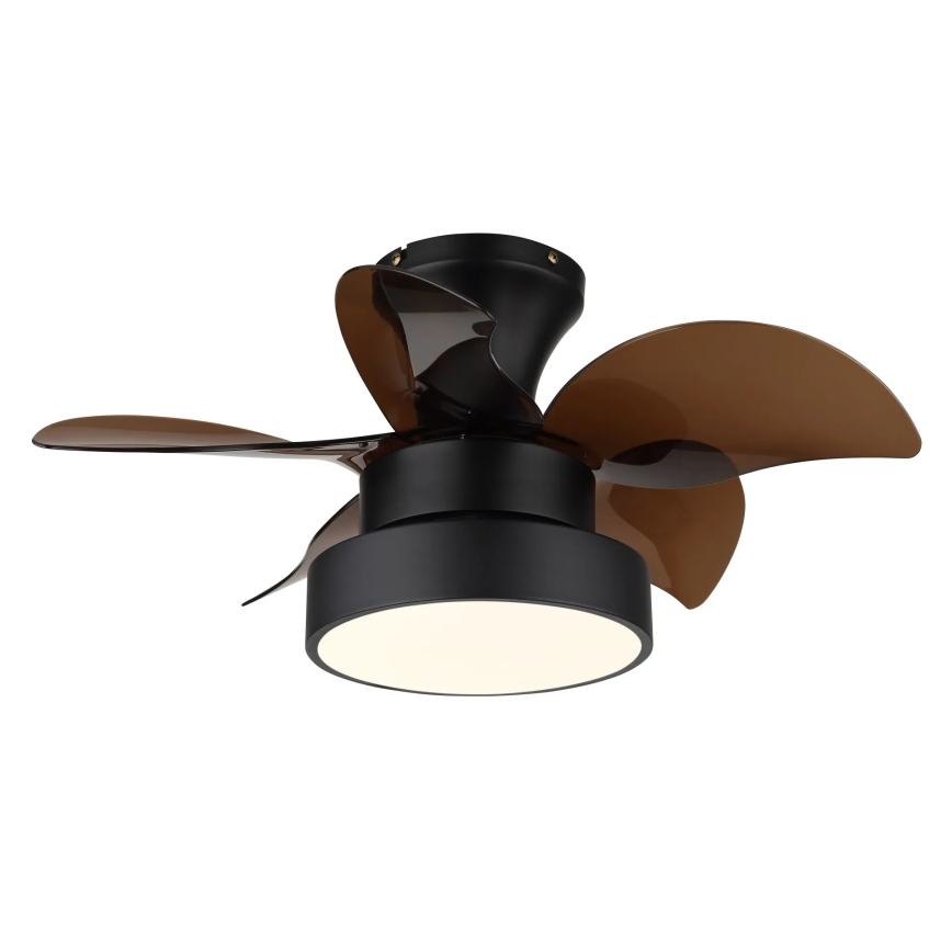 Globo - hämardatav LED-laeventilaator LED/22W/230V 3000/4500/6000K pruun + kaugjuhtimispult