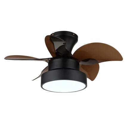 Globo - hämardatav LED-laeventilaator LED/22W/230V 3000/4500/6000K pruun + kaugjuhtimispult