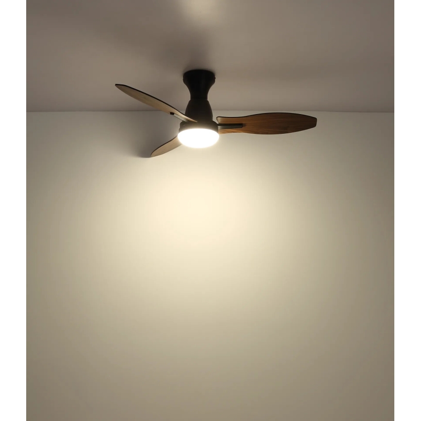 Globo - LED reguleeritav laeventilaator LED/22W/230V 3000/4500/6000K + kaugjuhtimispult