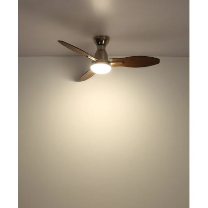 Globo - LED reguleeritav laeventilaator LED/22W/230V 3000/4500/6000K + kaugjuhtimispult