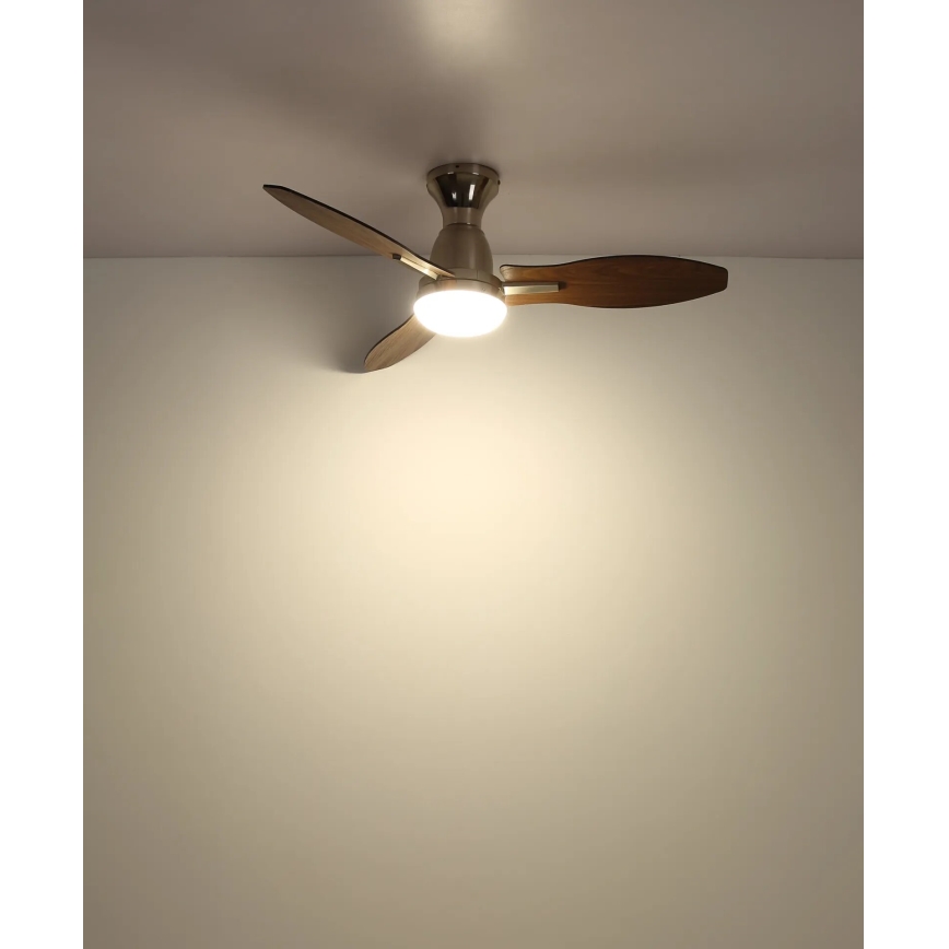 Globo - LED reguleeritav laeventilaator LED/22W/230V 3000/4500/6000K + kaugjuhtimispult