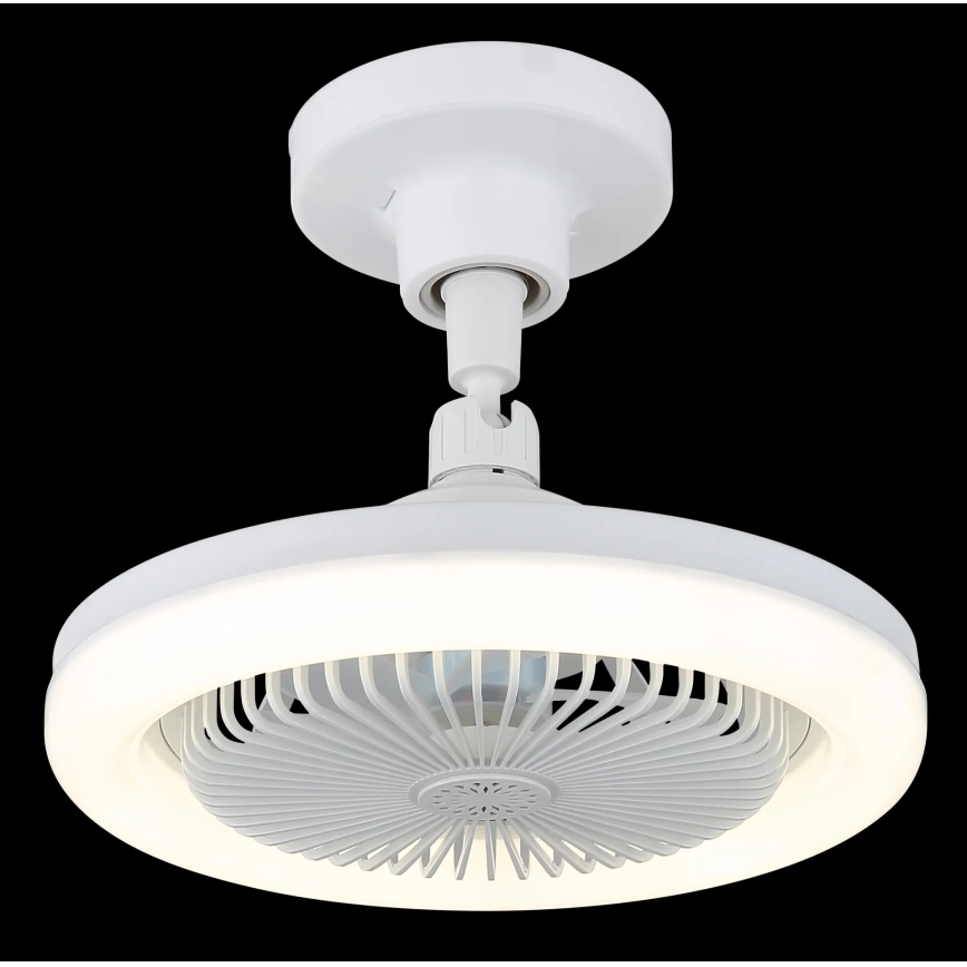 Globo - LED Hämardatav laeventilaator LED/20W/230V 3000-6500K valge + kaugjuhtimispult