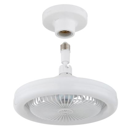 Globo - LED Hämardatav laeventilaator LED/20W/230V 3000-6500K valge + kaugjuhtimispult
