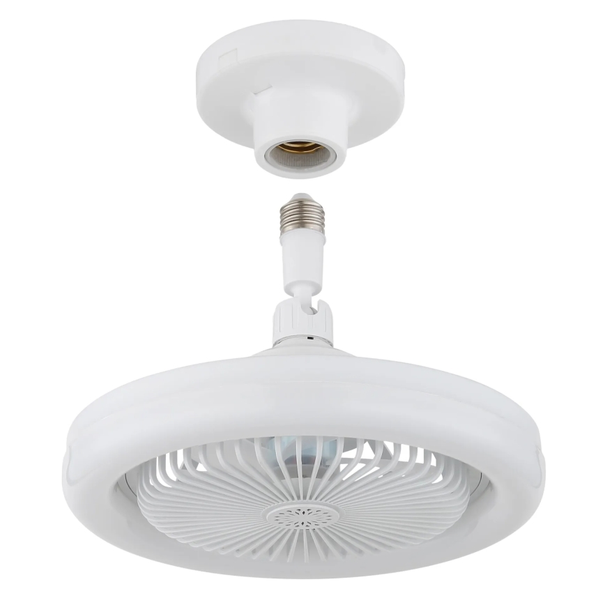 Globo - LED Hämardatav laeventilaator LED/20W/230V 3000-6500K valge + kaugjuhtimispult