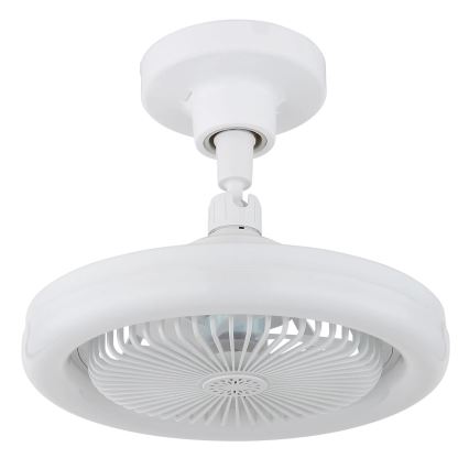 Globo - LED Hämardatav laeventilaator LED/20W/230V 3000-6500K valge + kaugjuhtimispult