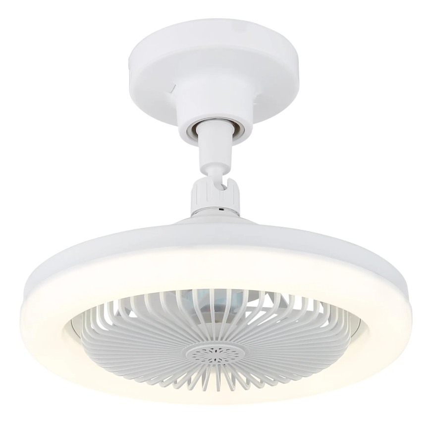 Globo - LED Hämardatav laeventilaator LED/20W/230V 3000-6500K valge + kaugjuhtimispult