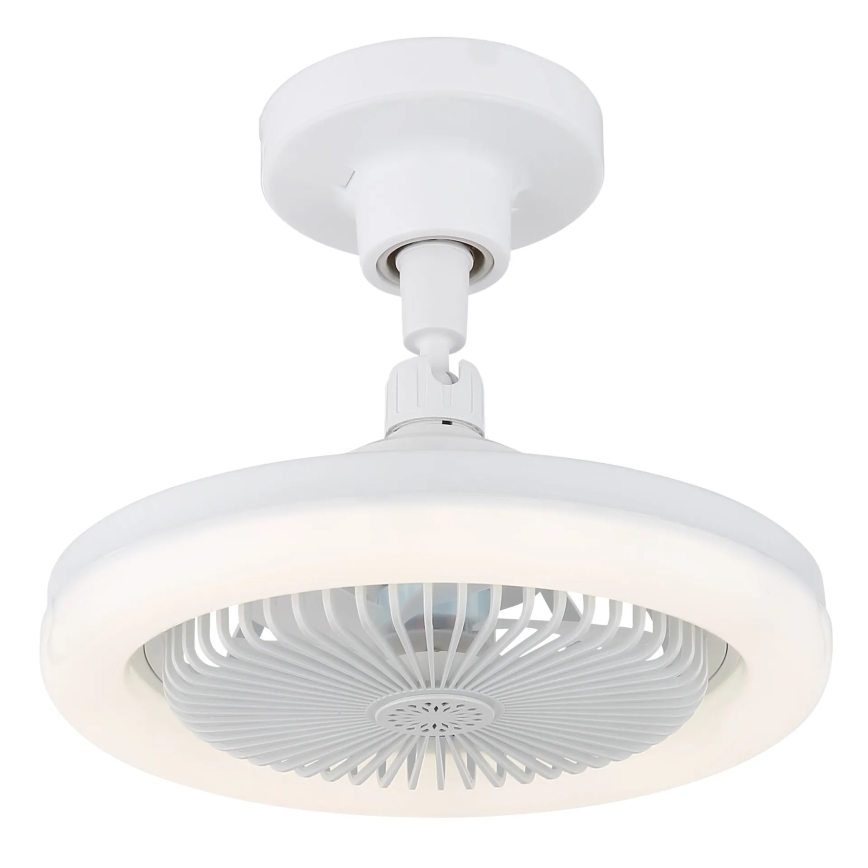 Globo - LED Hämardatav laeventilaator LED/20W/230V 3000-6500K valge + kaugjuhtimispult