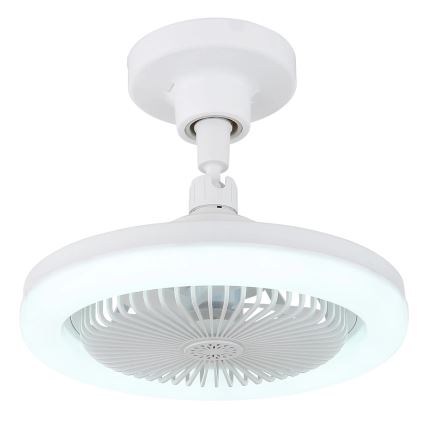 Globo - LED Hämardatav laeventilaator LED/20W/230V 3000-6500K valge + kaugjuhtimispult