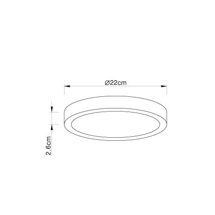 Globo - LED Hämardatav laevalgusti LED/28W/230V