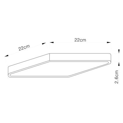 Globo - LED Hämardatav laevalgusti LED/28W/230V