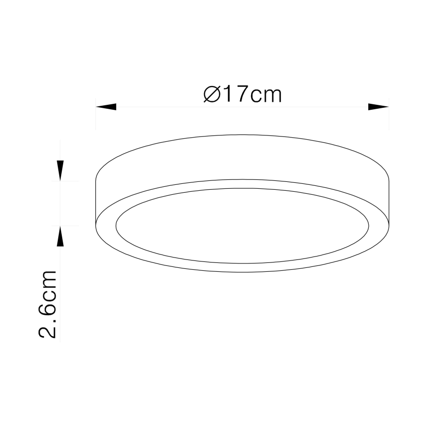 Globo - LED Laevalgusti LED/22W/230V