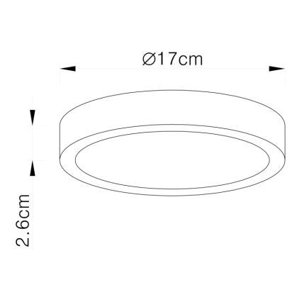 Globo - LED Hämardatav laevalgusti LED/22W/230V