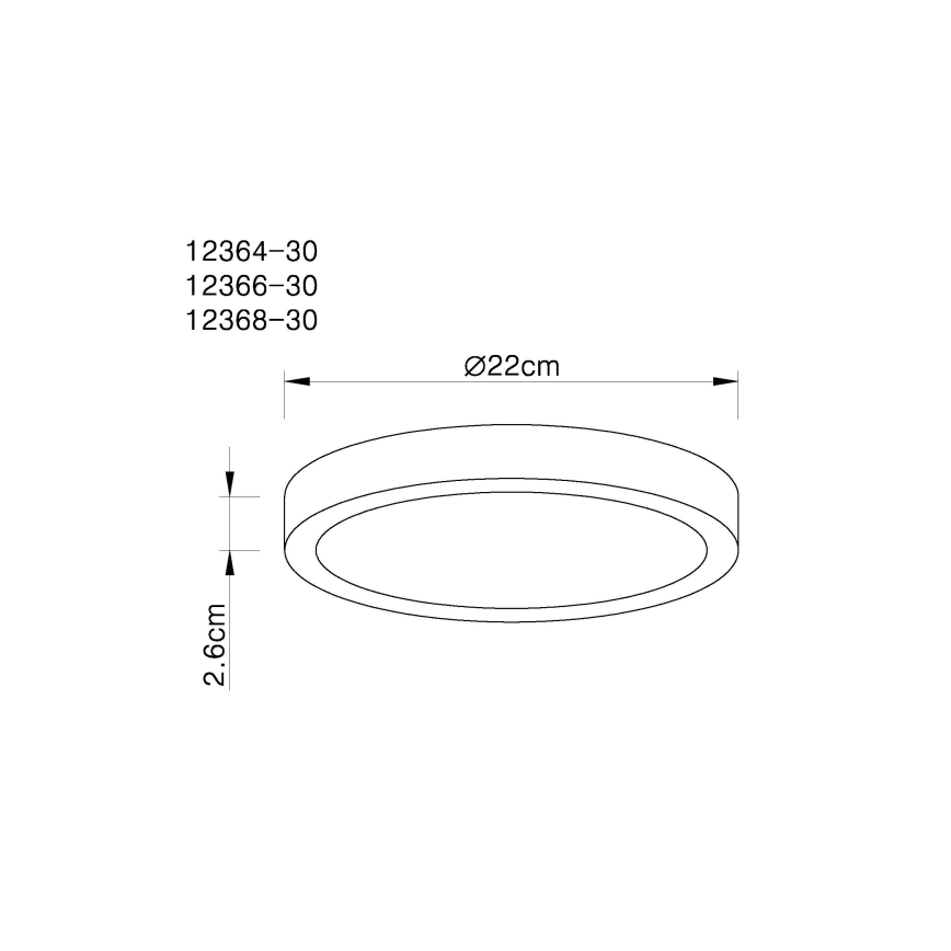 Globo - LED Hämardatav laevalgusti LED/28W/230V