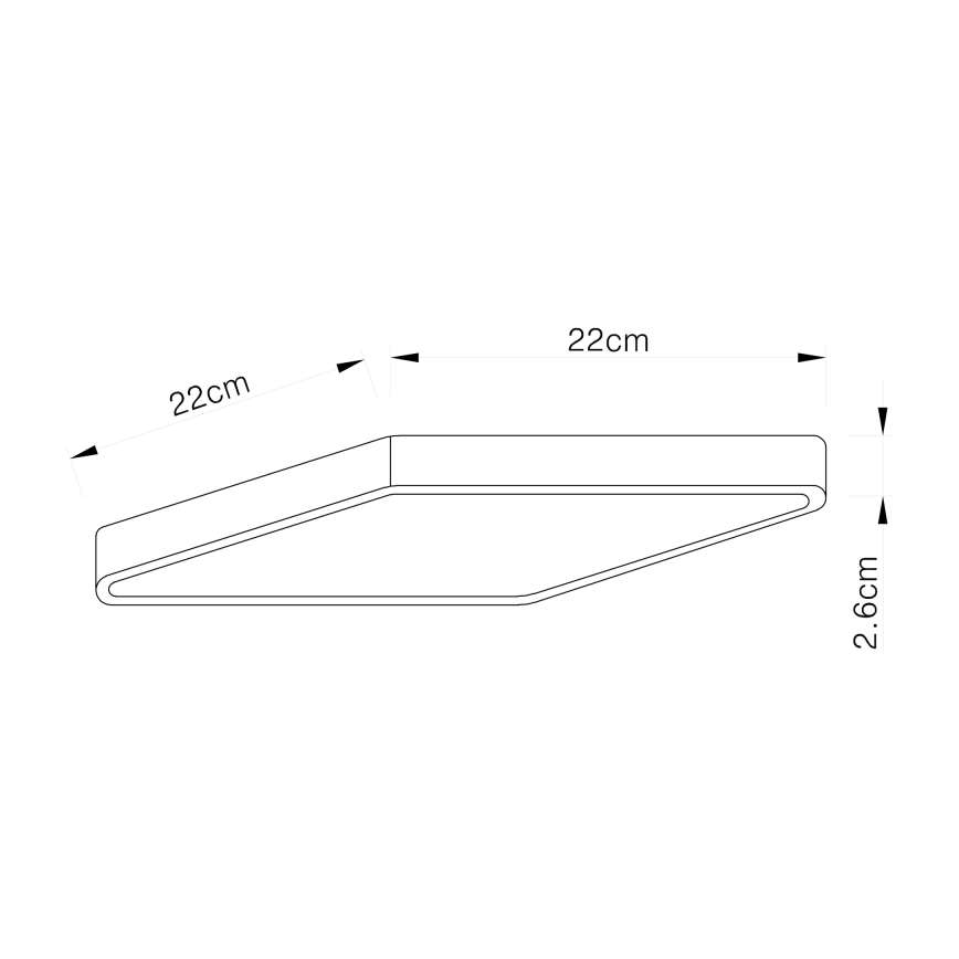 Globo - LED-laevalgusti LED/28W/230V