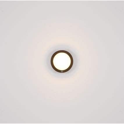 Globo - LED Laetav puutetundlik seinavalgusti LED/1,2W/3,7V d. 15 cm 1800 mAh must