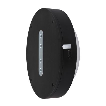 Globo - LED Laetav puutetundlik seinavalgusti LED/1,2W/3,7V d. 15 cm 1800 mAh must