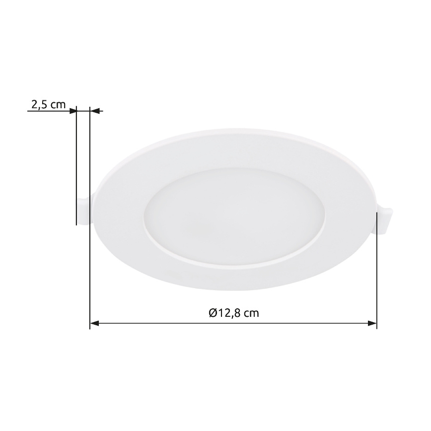 Globo - LED Süvistatav valgusti LED/6W/230V 4000K d. 12,8 cm