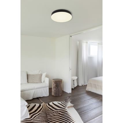 Globo - LED Laevalgusti LED/24W/230V 3000K/4000K/6500K d. 30 cm must