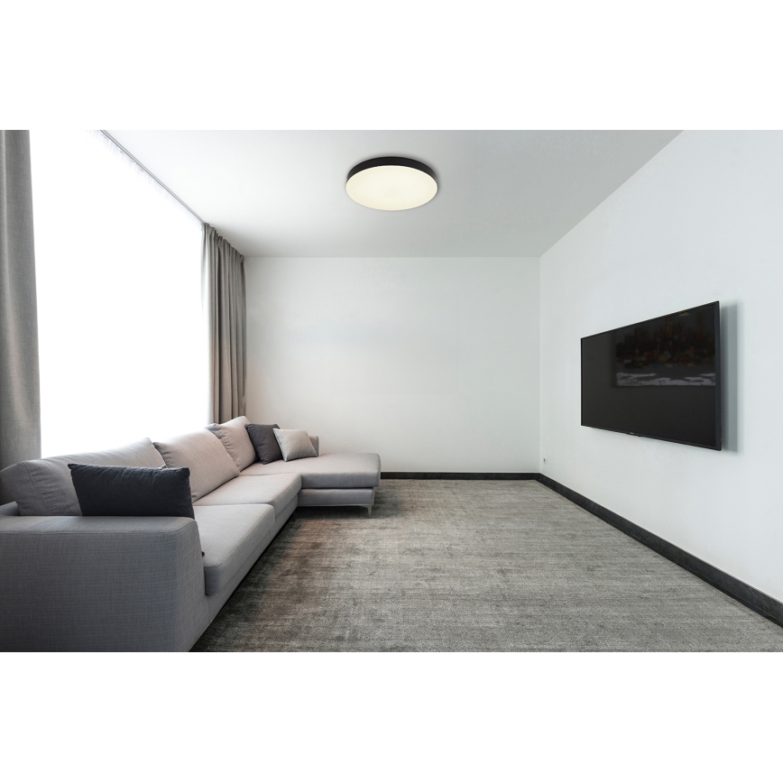 Globo - LED Laevalgusti LED/36W/230V 3000K/4000K/6500K d. 40 cm must