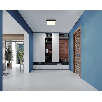 Globo - LED Laevalgusti LED/18W/230V 4000K 30x30 cm must