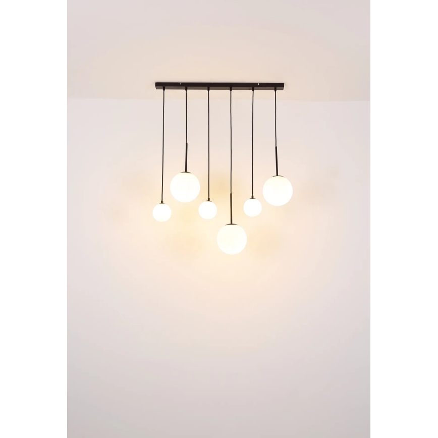 Globo - Lühter 3xE27/9W/230V + 3xG9/5W