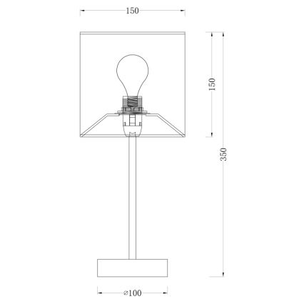 Globo - Laualamp 1xE14/40W/230V