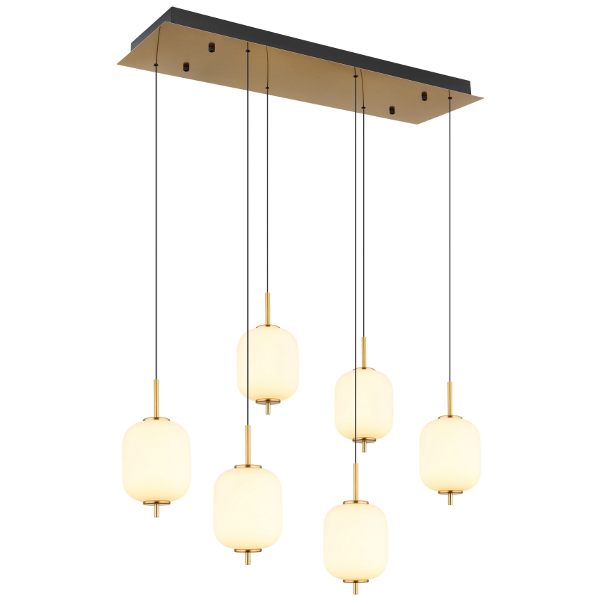 Globo - LED Lühter 6xLED/6,7W/230V