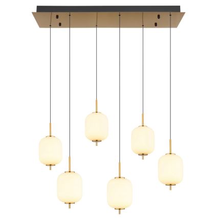 Globo - LED Lühter 6xLED/6,7W/230V