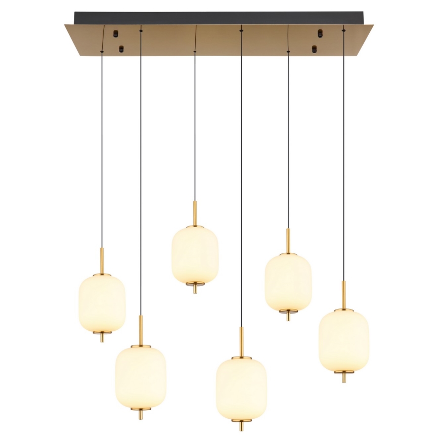Globo - LED Lühter 6xLED/6,7W/230V