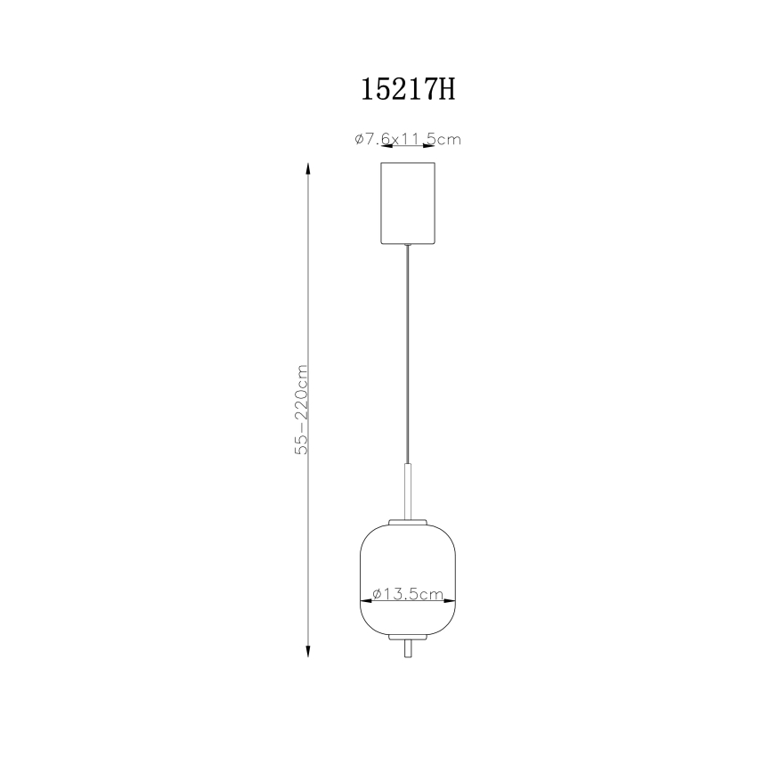 Globo - LED Lühter LED/7W/230V