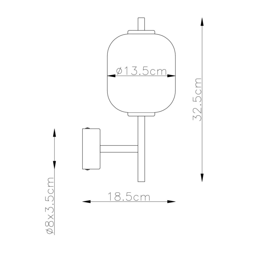 Globo - LED Seinavalgusti LED/7W/230V