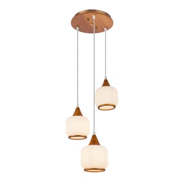 Globo 15308-3H - Lühter MISSA 3xE27/60W/230V