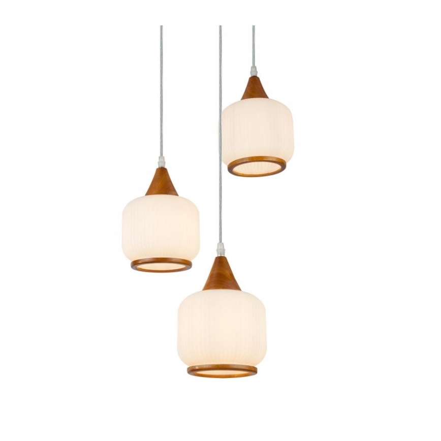 Globo 15308-3H - Lühter MISSA 3xE27/60W/230V