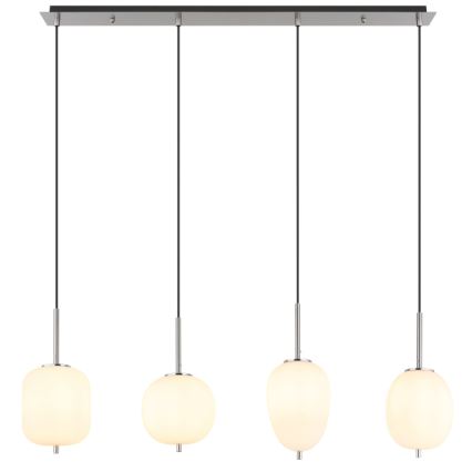 Globo - Lühter 4xE14/40W/230V valge