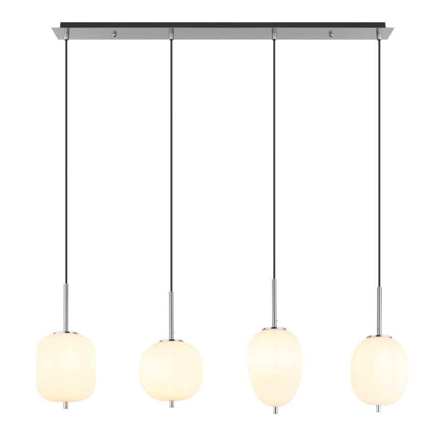 Globo - Lühter 4xE14/40W/230V valge