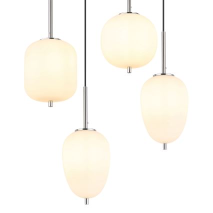 Globo - Lühter 6xE14/40W/230V läikiv kroom