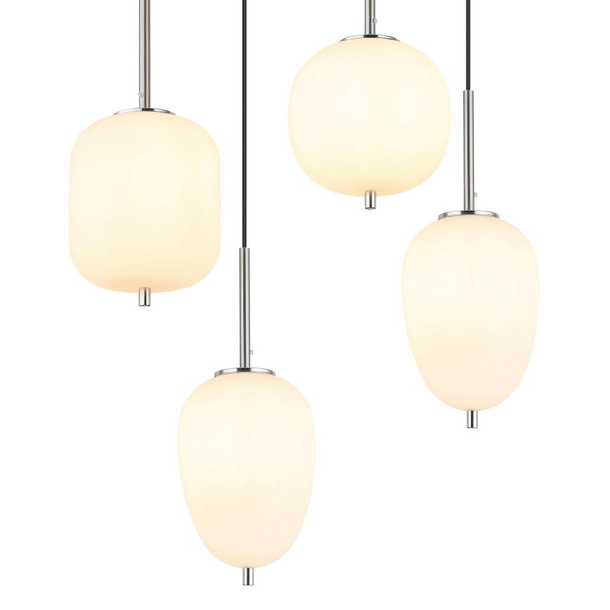 Globo - Lühter 6xE14/40W/230V läikiv kroom