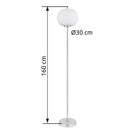 Globo - Põrandalamp 1xE27/60W/230V