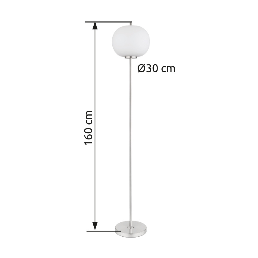 Globo - Põrandalamp 1xE27/60W/230V