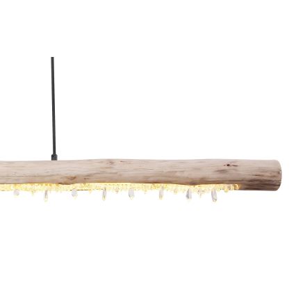 Globo 15354-20 - LED-hämardatav rippvalgusti kaablil FELICITAS LED/25W/230V beež