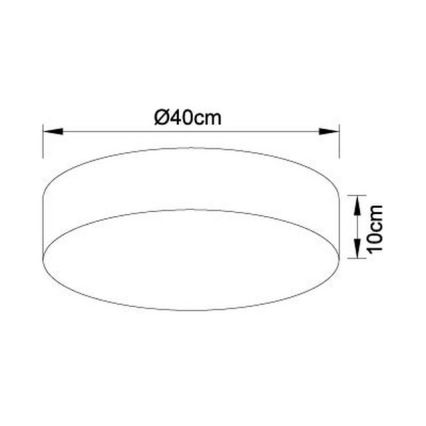 Globo - LED Hämardatav laevalgusti LED/24W/230V 3000-6000K + kaugjuhtimispult