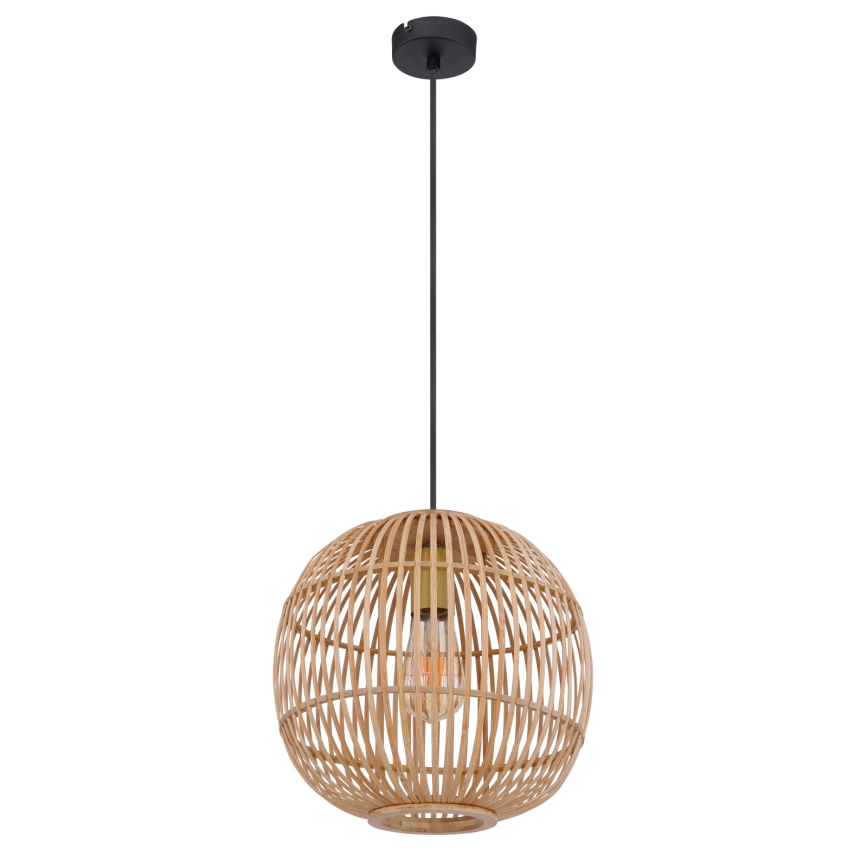 Globo - Lühter 1xE27/60W/230V bambus