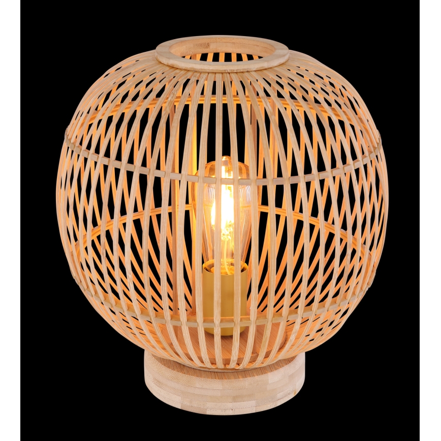Globo - Laualamp 1xE27/60W230V bambus