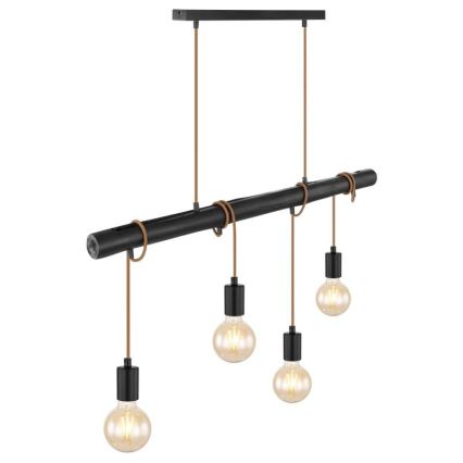 Globo 15459-4H - Lühter LEO 4xE27/60W/230V