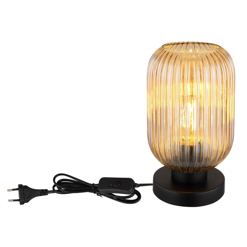 Globo - Laualamp 1xE27/40W/230V pruun
