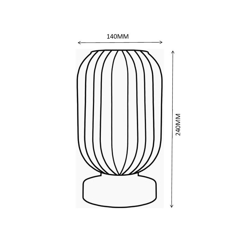 Globo - Laualamp 1xE27/40W/230V hall